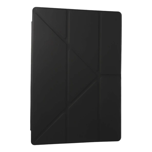 Samsung Galaxy Tab A9 Plus Kılıf Kalemlikli Mars Tablet Kılıfı - Koyu Gri ürün görseli 1