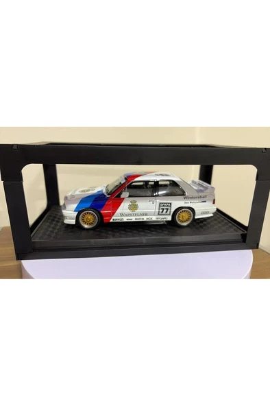 Hobbiez World Bmw M3 E30 Dtm Warsteiner Die-Cast Beyaz 1/24 Model Araba ürün görseli 1