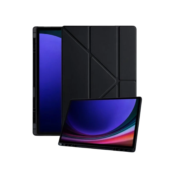 Samsung Galaxy X930 Tab S11 Ultra 14.6 Kalemlikli Mars Tablet Kılıfı - Siyah ürün görseli 1