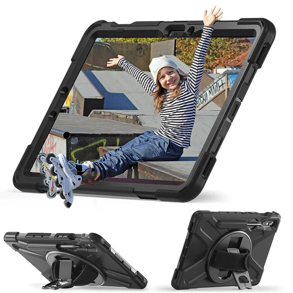 Galaxy Tab S10 Lite Zore Defender Tablet Silikon - Resim 2