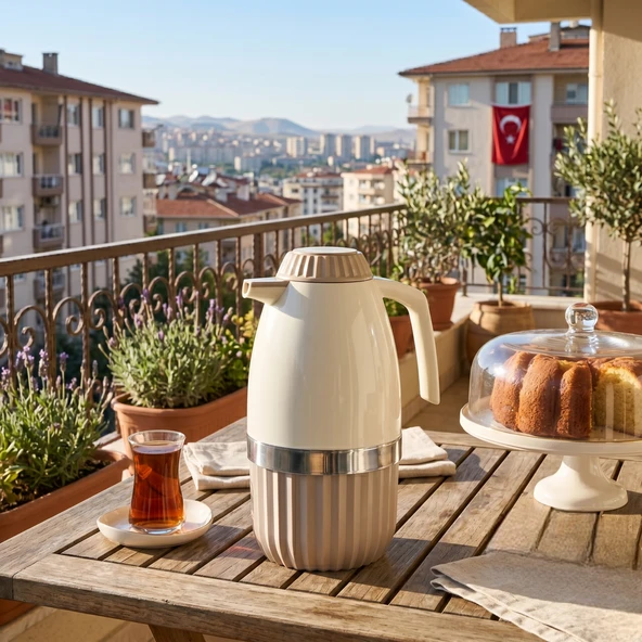 Yeni Nesil Png-7008 İçi Cam Termos 2 Litre ürün görseli 1