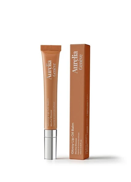Aurelia Geneve Lip Oil Balm - Mocha Mousse ürün görseli 1