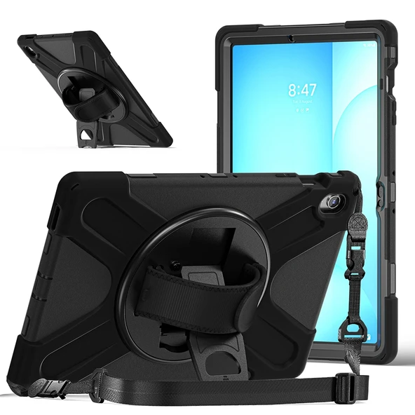 Galaxy Tab S10 FE Plus Zore Defender Tablet Silikon - Resim 5