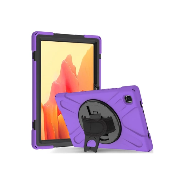 Samsung Galaxy T500 Tab A7 10.4 Kılıf Amazing Tablet Kapak - Mor ürün görseli 1