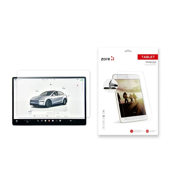 Tesla Model Y Zore Yeni Seri 2in1 Nano Araç Multimedya Ekran Koruyucu ürün görseli 1