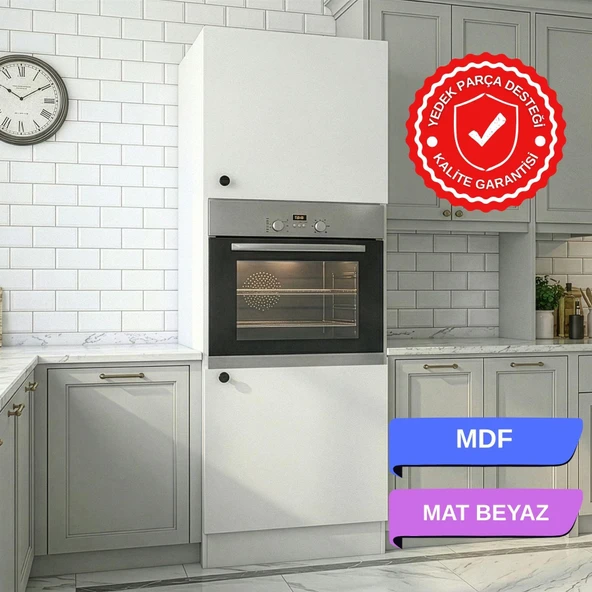 Kenzlife ankastre fırın dolabı bigemdf byz 180*60*56 % 100 mdf mutfak ürün görseli 1