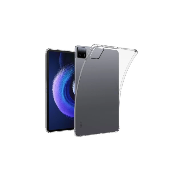 Xiaomi Pad 6 Kılıf Anti Shock Tablet Silikon - Şeffaf ürün görseli 1