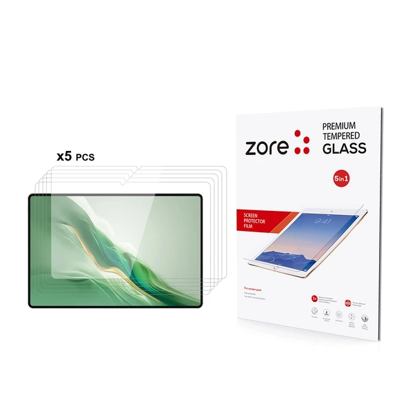 Honor Magic Pad 2 12.3 Zore 5in1 Tablet Temperli Cam Ekran Koruyucu ürün görseli 1