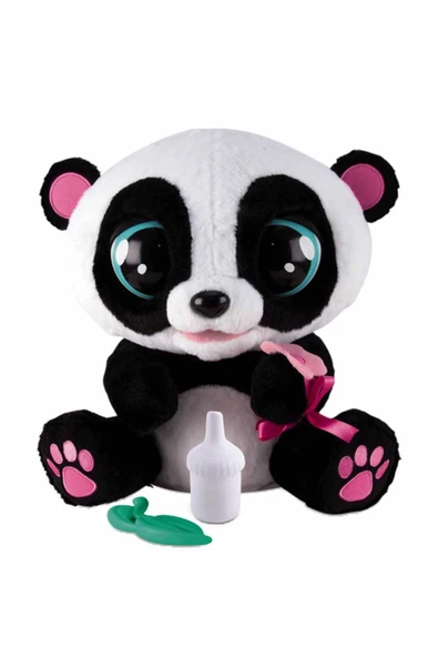Yoyo Panda İnteraktif Peluş – Sesli, Hareketli ve Aksesuarlı Akıllı Oyuncak Panda ürün görseli 1