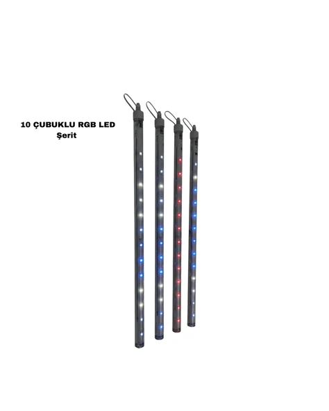 10 ÇUBUKLU DEKOR LED ürün görseli 1