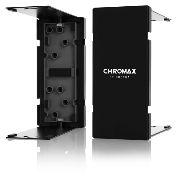 NOCTUA NA-HC8 chromax.black Heatsink covers (NH-U12A, NH-U12A chromax.black)  Aksesuar ürün görseli 1