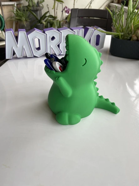 Sevimli T-Rex Dinozor Kalemlik - 15 cm ürün görseli 1