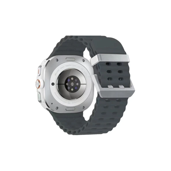 Watch 7 Ultra Kr417 Rug Silikon Kordon (saat Değildir) - Koyu Gri ürün görseli 1