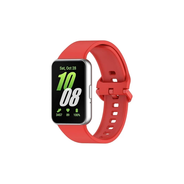 Samsung Galaxy Fit 3 Klasik Kordon (saat Değildir) - Kırmızı ürün görseli 1
