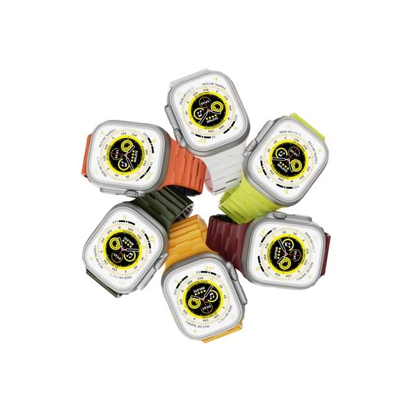 Apple Watch Ultra 49mm Wowen Kordon (saat Değildir) - Yeşil ürün görseli 1