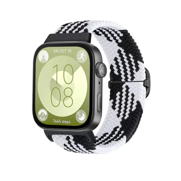 Huawei Fit 4 Kordon (saat Değildir) - Siyah-beyaz ürün görseli 1