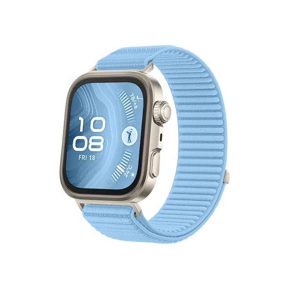 Huawei Fit 4 Braid Kordon (saat Değildir) - Açık Mavi ürün görseli 1
