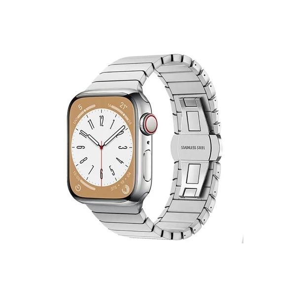 Apple Watch 38mm Kr413 Fine Steel Kordon (saat Değildir) - Gümüş ürün görseli 1