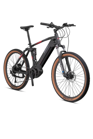 Kron GRAVITY - 29 - MTB 18.5'- 10 Vites - Elektrikli - Mat Siyah-Füme/Kırmızı ürün görseli 1