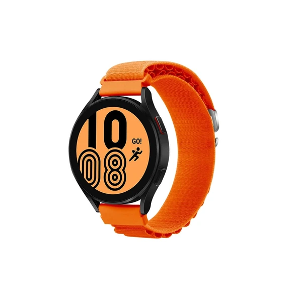 Watch 20mm Kr410 Kumaş Kordon (saat Değildir) - Turuncu ürün görseli 1