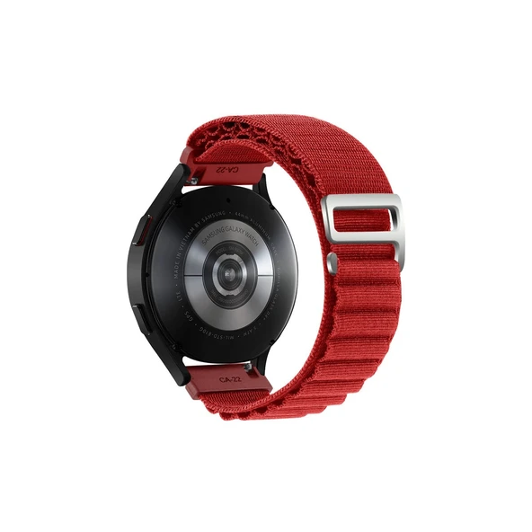 Watch 20mm Kr410 Kumaş Kordon (saat Değildir) - Kırmızı ürün görseli 1