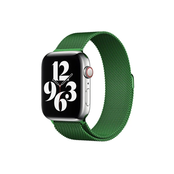 Apple Watch 38mm Metal Mıknatıslı Kordon (saat Değildir) - Yeşil ürün görseli 1