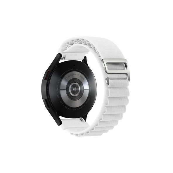 Watch 22mm Kr410 Kumaş Kordon (saat Değildir) - Beyaz ürün görseli 1
