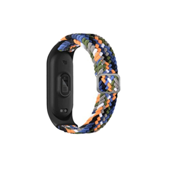 Xiaomi Mi Band 4 Kordon (saat Değildir) - Gri-turuncu ürün görseli 1