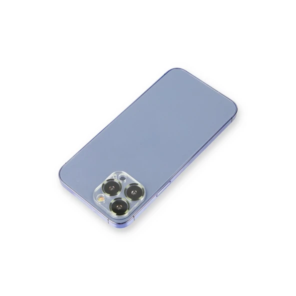 iPhone 12 Pro Metal Kamera Lens Koruma Cam - Koyu Yeşil ürün görseli 1