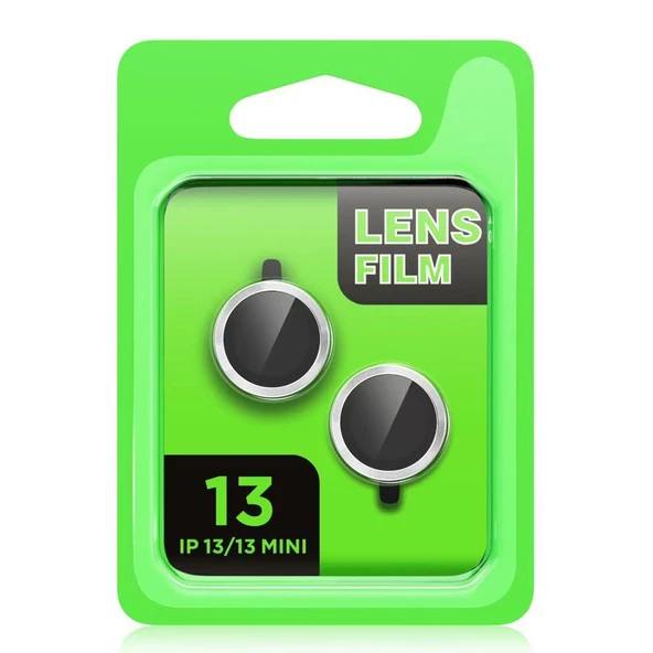 iPhone 13 Raze Metal Kamera Lens - Pembe - Resim 2