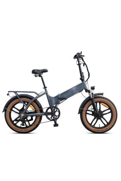 Loop DISCOVERY - 20 - Katlanır ( FAT Bike) - 7 Vites - H.Disc - Elektrikli - Nardo Gri/Füme ürün görseli 1