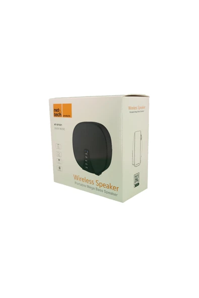 Nt-bts01 Kablosuz Hoparlör - Speaker (SİYAH) - Resim 4