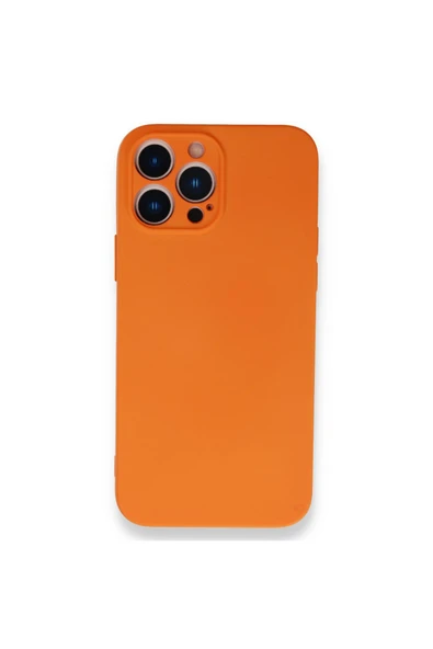 Apple Iphone 12 Pro Max Uyumlu Nano Arka Koruma Kılıf - Turuncu ürün görseli 1