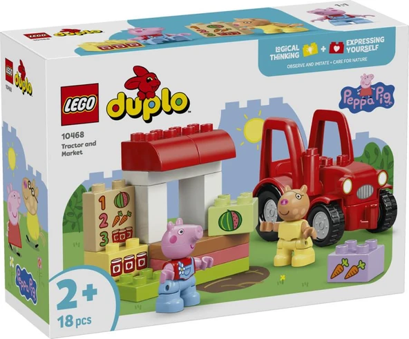 LEGO Duplo 10468 Tractor and Market ürün görseli 1