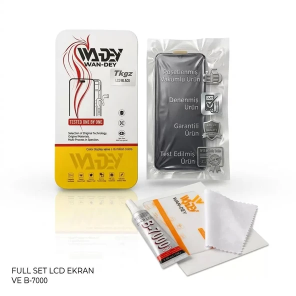 Vivo V40 LİTE Uyumlu Wan - Dey Lcd Ekran Dokunmatik + B-7000 ürün görseli 1