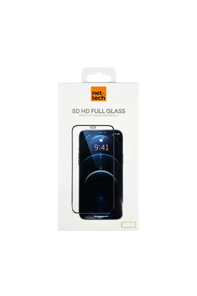 Redmi Note 14 Uyumlu 5D Glas Full Cam Koruyucu (Siyah) NT-111498 ürün görseli 1