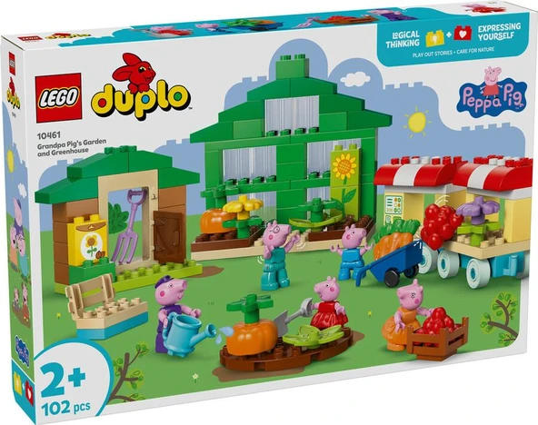 LEGO Duplo 10461 Grandpa Pig's Garden and Greenhouse ürün görseli 1