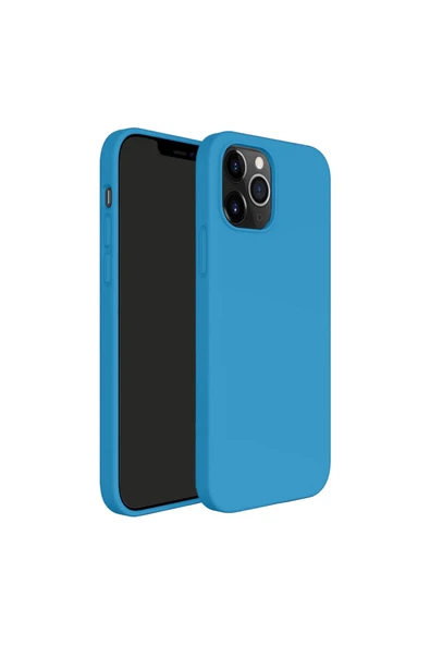 Apple Iphone 12 Pro Max Uyumlu Nano Arka Koruma Kılıf - Mavi ürün görseli 1