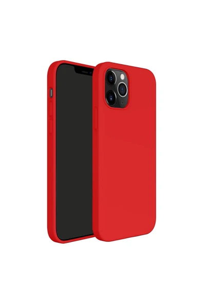 Apple Iphone 12 Pro Max Uyumlu Nano Arka Koruma Kılıf - Kırmızı ürün görseli 1