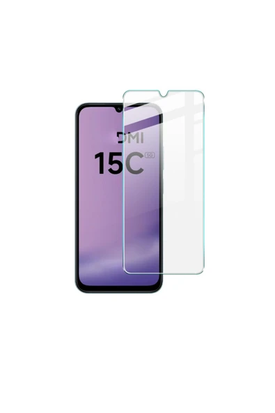 Xiaomi Redmi 15C Uyumlu 5D Glas Full Cam Koruyucu (Siyah) NT-115827 ürün görseli 1