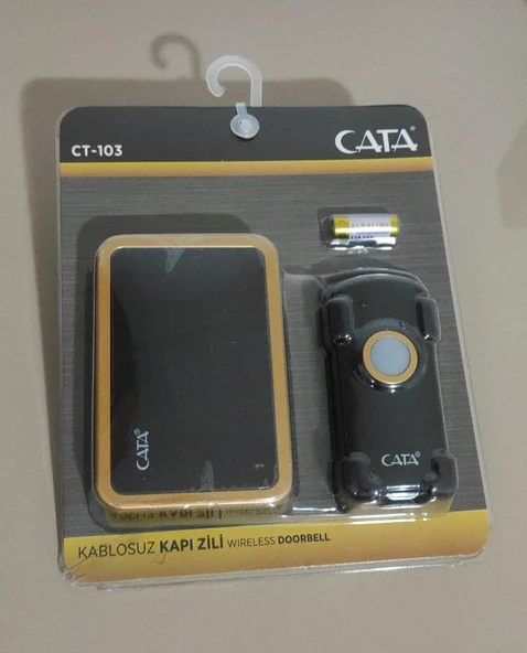CATA Ct-103 Uzaktan Kumandalı Zil SİYAH ürün görseli 1