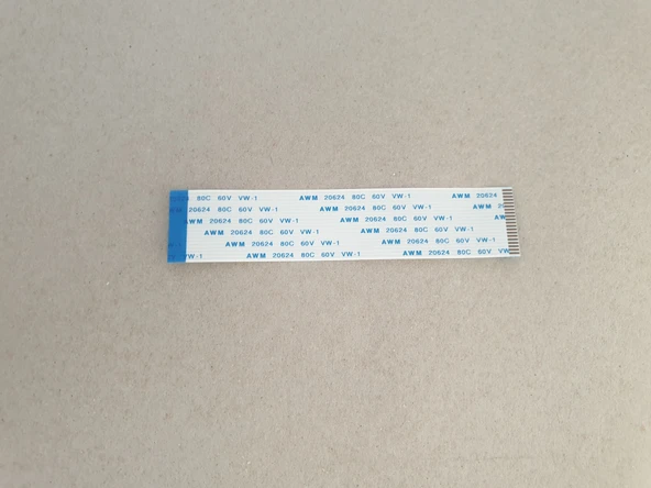 20 Pin 10cm Ters 1mm Adımlı Esnek Flex Kablo Awm 20624 80c 60v Şerit Fleks Film ürün görseli 1
