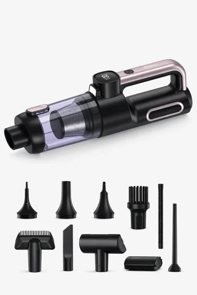 Auhma AHV-43 Şarjlı El Süpürgesi - 20.000 Pa 120W Motor Yüksek Emiş Vakum ve Üfleme Özelliği  ürün görseli 1