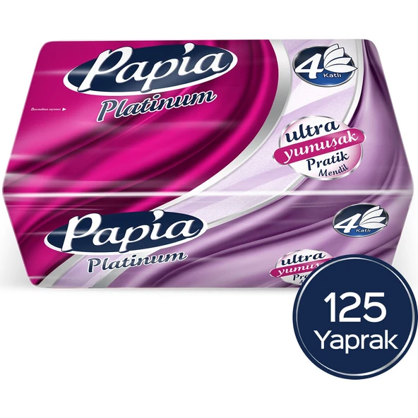 Platinum Pratik Mendil 125'li ürün görseli 1