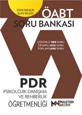 Öabt Pdr Psikolojik Danışma Rehberlik Öğretmenliği Soru Bankası Masterwork ürün görseli 1