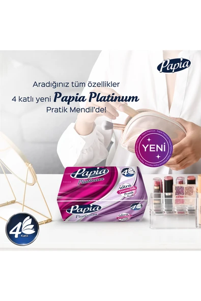 Platinum Pratik Mendil 1125 Yaprak - Resim 3