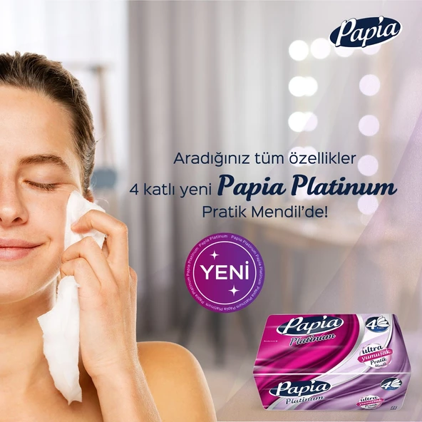 Platinum Pratik Mendil 125'li - Resim 3