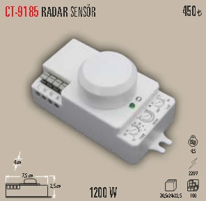 CT-9185 RADAR SENSÖR ürün görseli 1