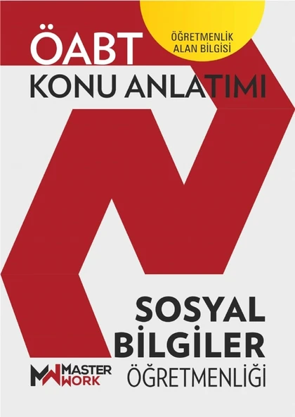 Öabt Sosyal Bilgiler Öğretmenliği Konu Anlatımı Masterwork ürün görseli 1