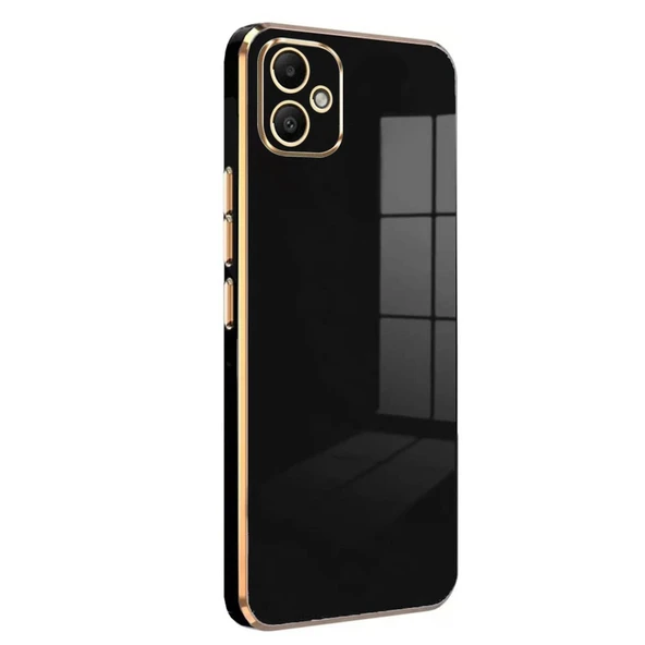 Samsung Galaxy A05 Kılıf Volet Silikon - Siyah ürün görseli 1